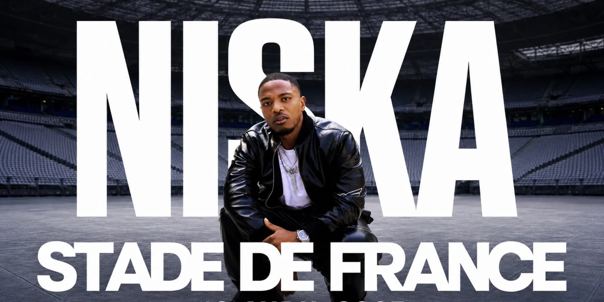 Niska — Stade de France 2027, visuel officiel